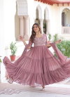 KA 1213 Faux Blooming With Embroidered Work Gown Wholesale Suppliers In Mumbai